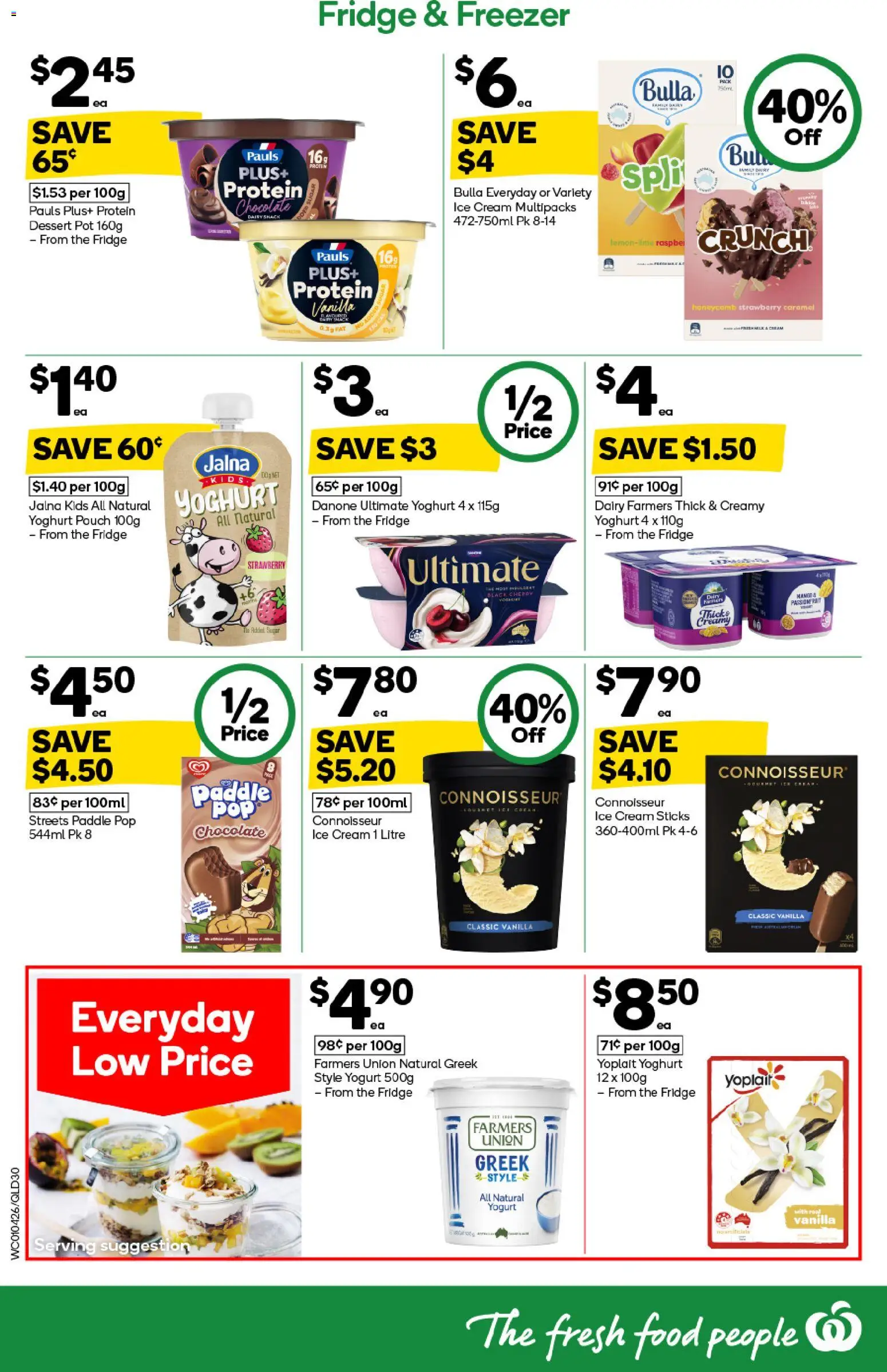 Woolworths catalogue - valid from 01.04.2026 | Page: 30 | Products: Pot, Dairy, Yoghurt, Chocolate