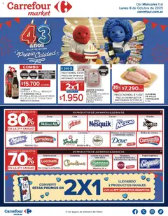 Vista previa Carrefour Market catálogo válido desde el 01.10.2025