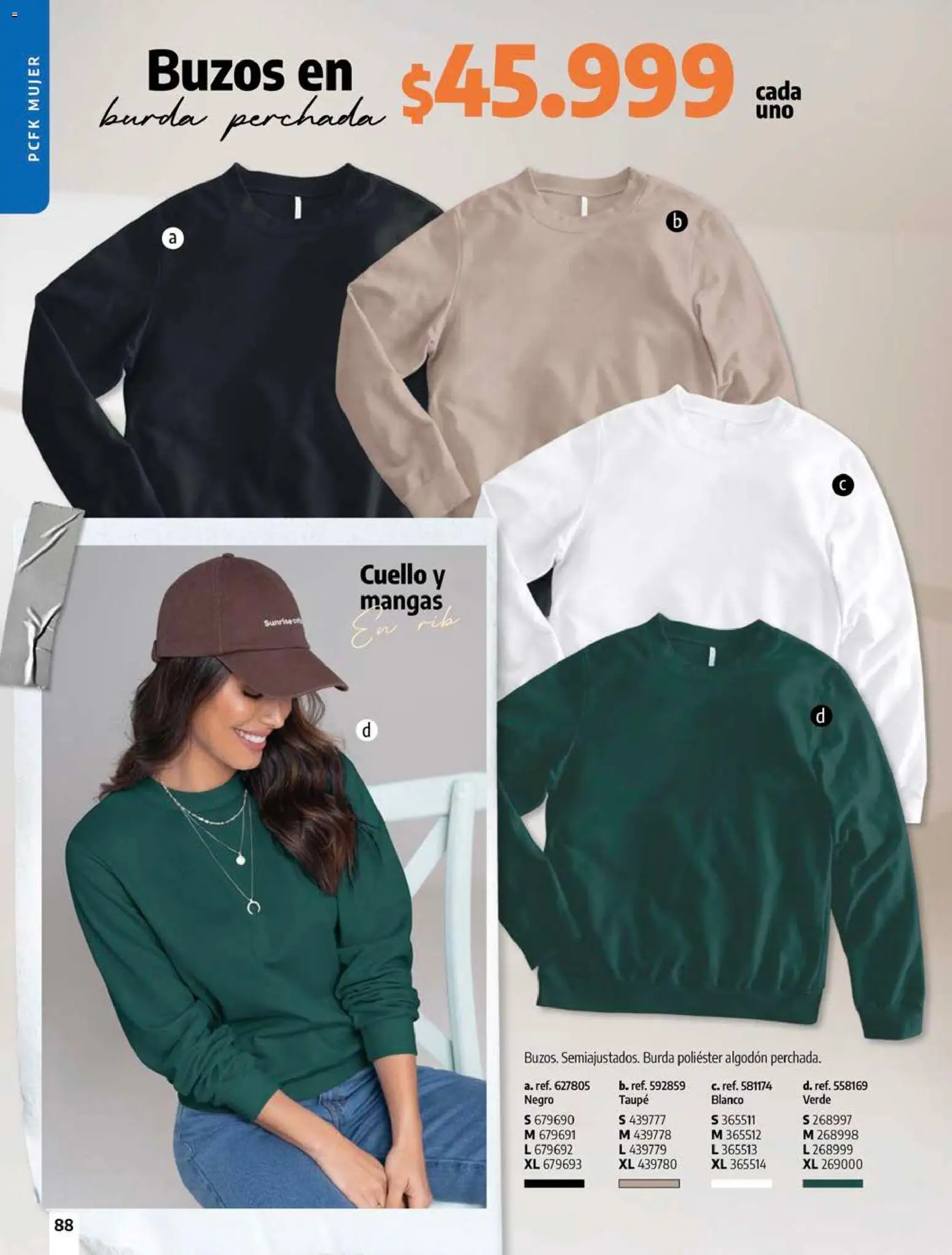 Pacifika revista - valida desde el 01.08.2026 | Página: 88 | Productos: Algodón, Cuello