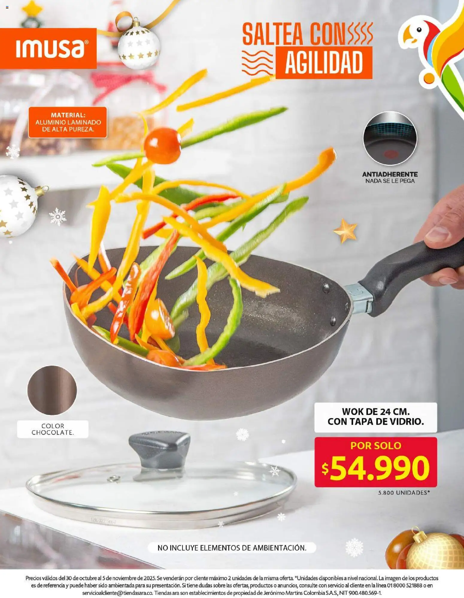 Ara revista - valida desde el 30.10.2025 | Página: 3 | Productos: Sobre, Wok