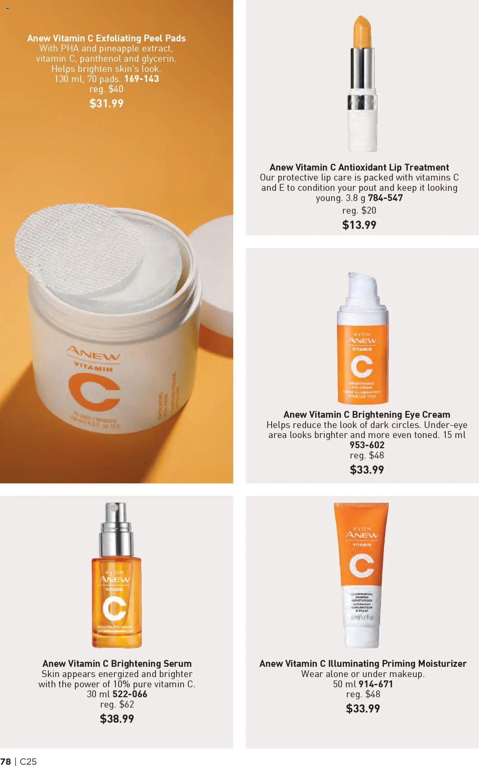 Avon flyer valid from 04.12.2025 | Page: 78 | Products: Pineapple, Cream