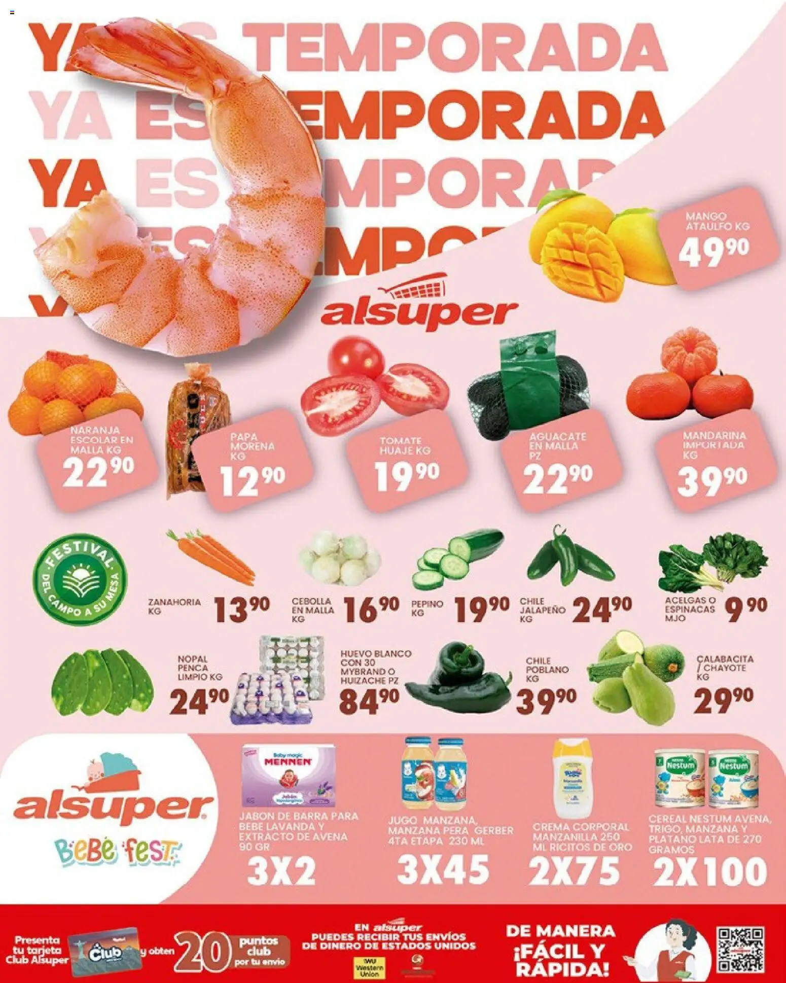 Nuevas ofertas de Alsuper válidas en toda la República Mexicana desde el 17.02.2026. ¡Encuentra las mejores ofertas en Alsuper folleto Laguna! | Página: 8 | Productos: Plátano, Avena, Crema, Barra