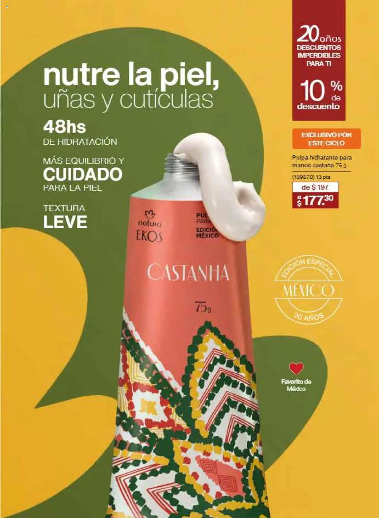 Nuevas ofertas de Natura válidas en toda la República Mexicana desde el 21.07.2025. ¡Encuentra las mejores ofertas en Natura - Campaña12 2025! | Página: 95