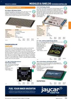 Preview of Jaycar Engineering & Scientific Catalogue 2025/2026  - valid from 09.07.2025 | Page: 153