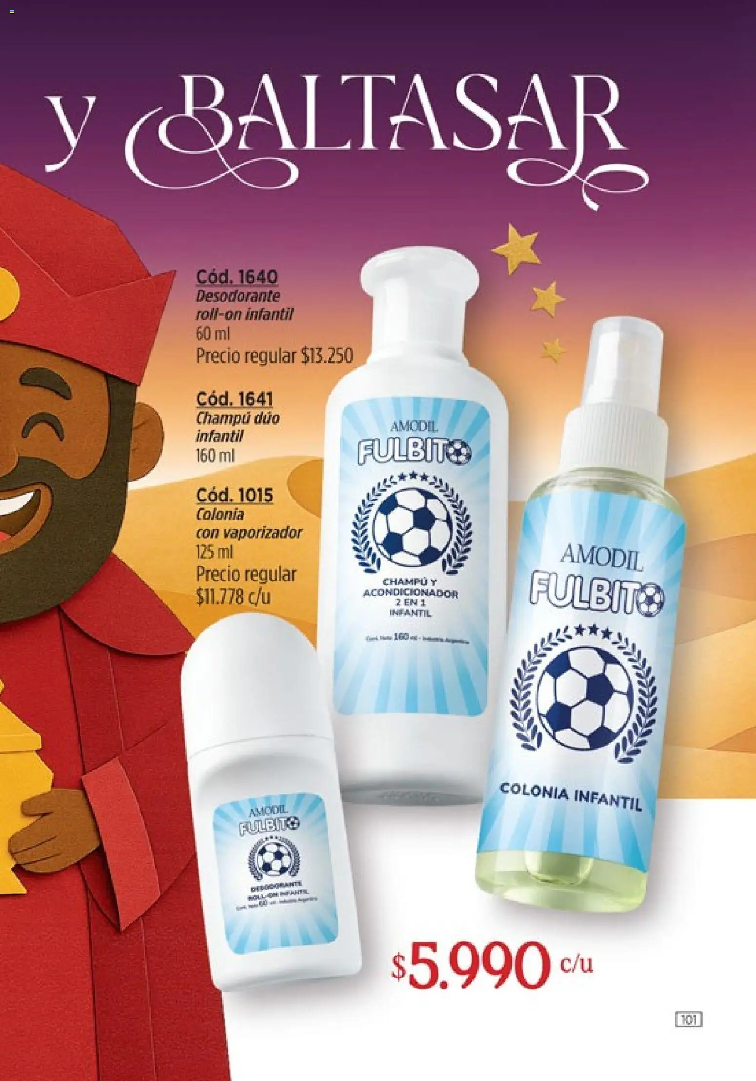 Amodil - Campaña 18/2025 │ válido desde el 30.11.2025 | Página: 101 | Productos: Champú, Acondicionador, Desodorante