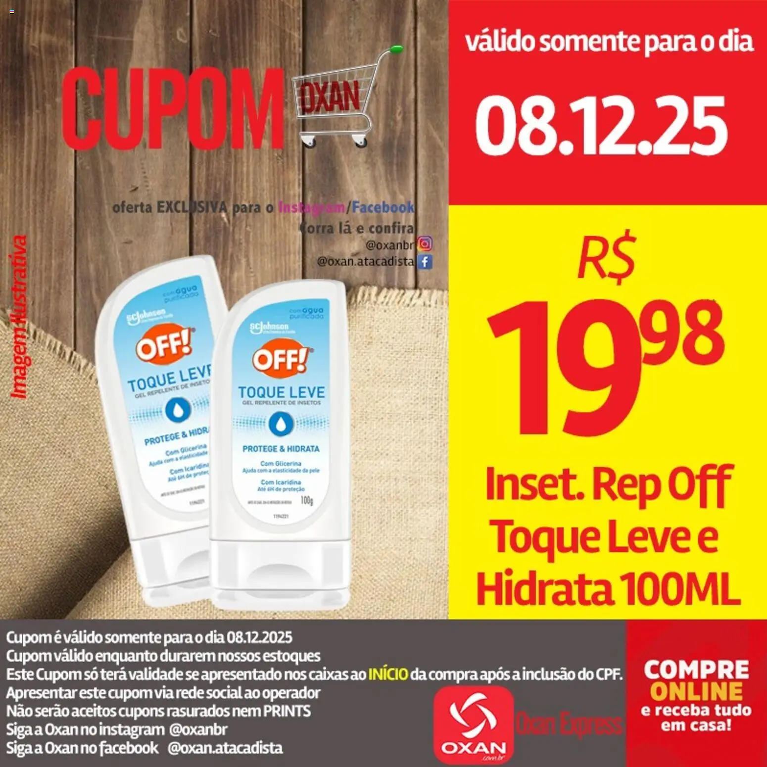 Oxan Atacadista Folheto - válido de 08.12.2025 | Página: 6 | Produtos: Repelente