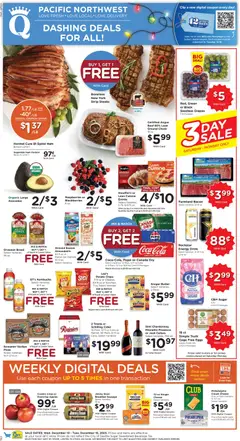 Preview of QFC weekly ads valid from 10.12.2025
