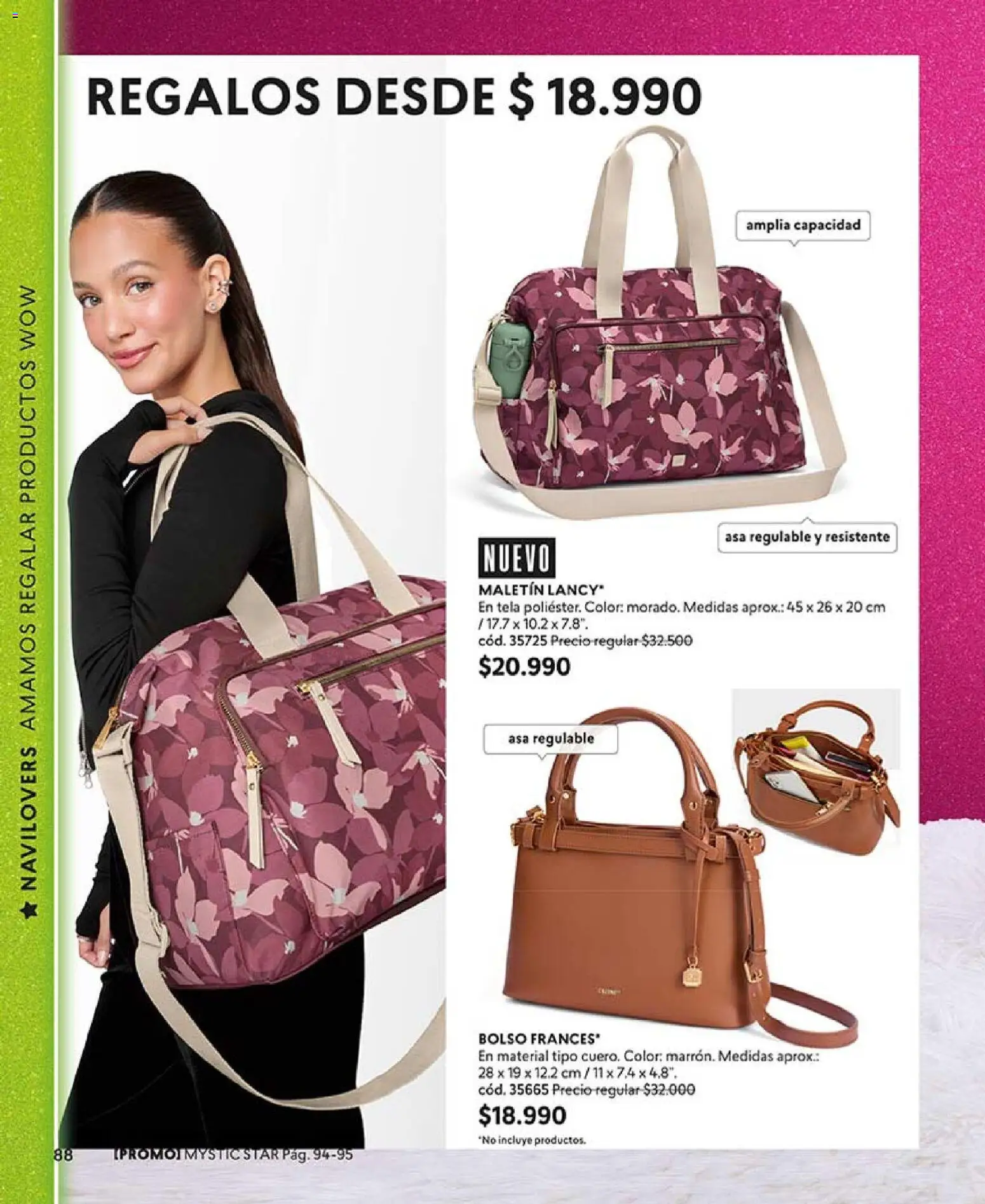 Catálogo CyZone Campaña 18 │ válido desde el 01.12.2025 | Página: 100 | Productos: Maletin, Bolso