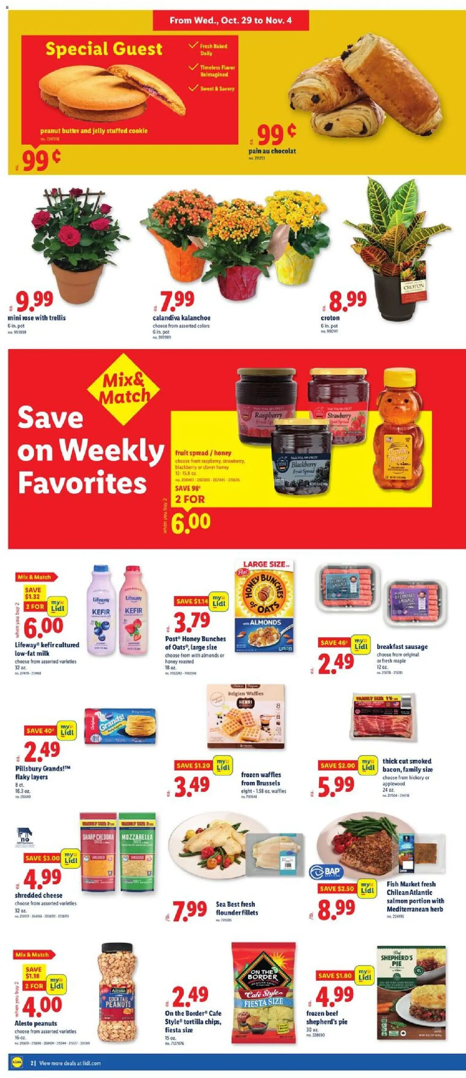 Lidl Weekly Ad - SC - valid from 29.10.2025 | Page: 2 | Products: Butter, Beef, Sausage, Raspberry