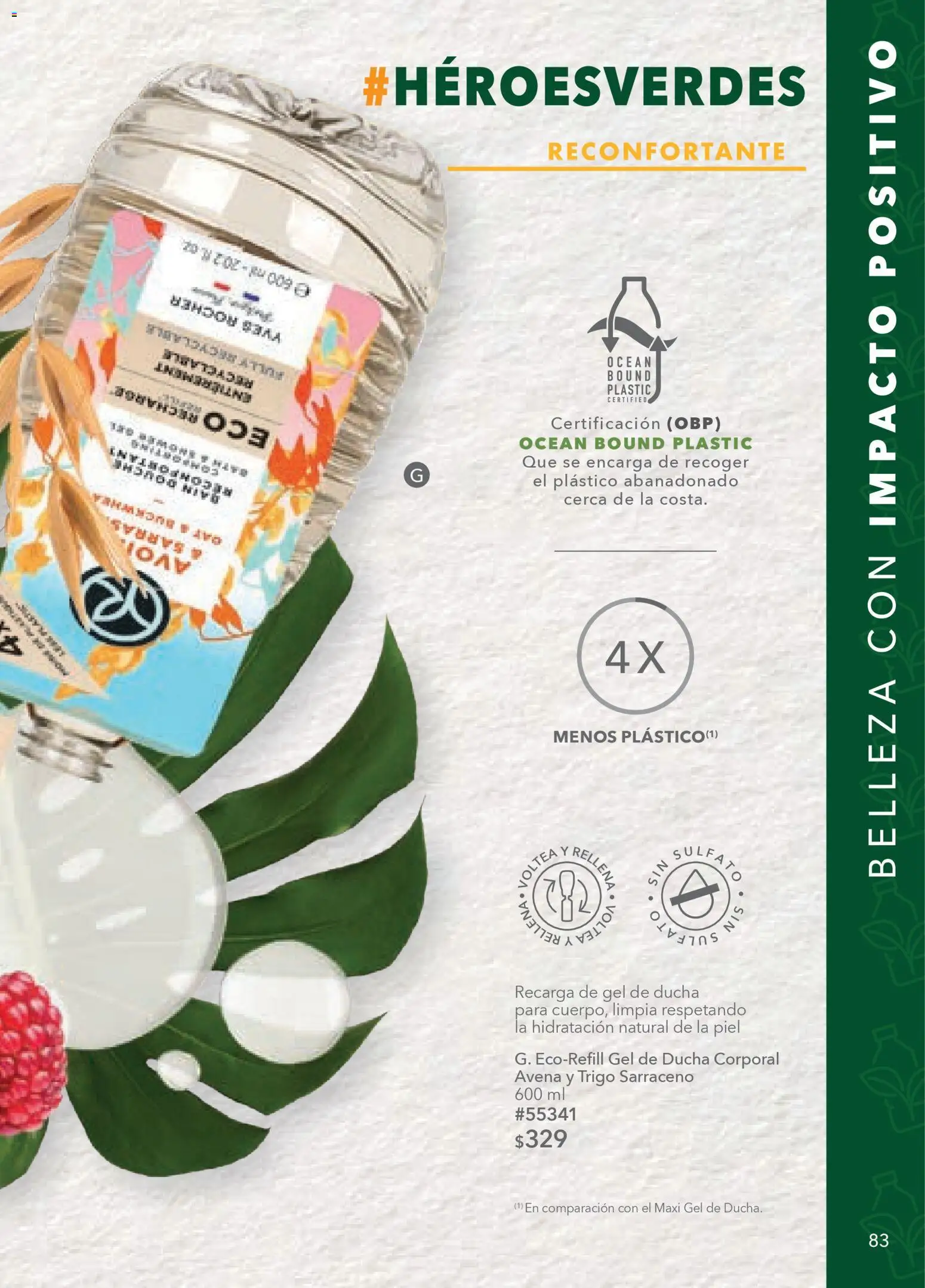 Nuevas ofertas de Yves Rocher válidas en toda la República Mexicana desde el 30.12.2025. ¡Encuentra las mejores ofertas en Yves Rocher campaña 1 2026! | Página: 85 | Productos: Avena, Gel de ducha