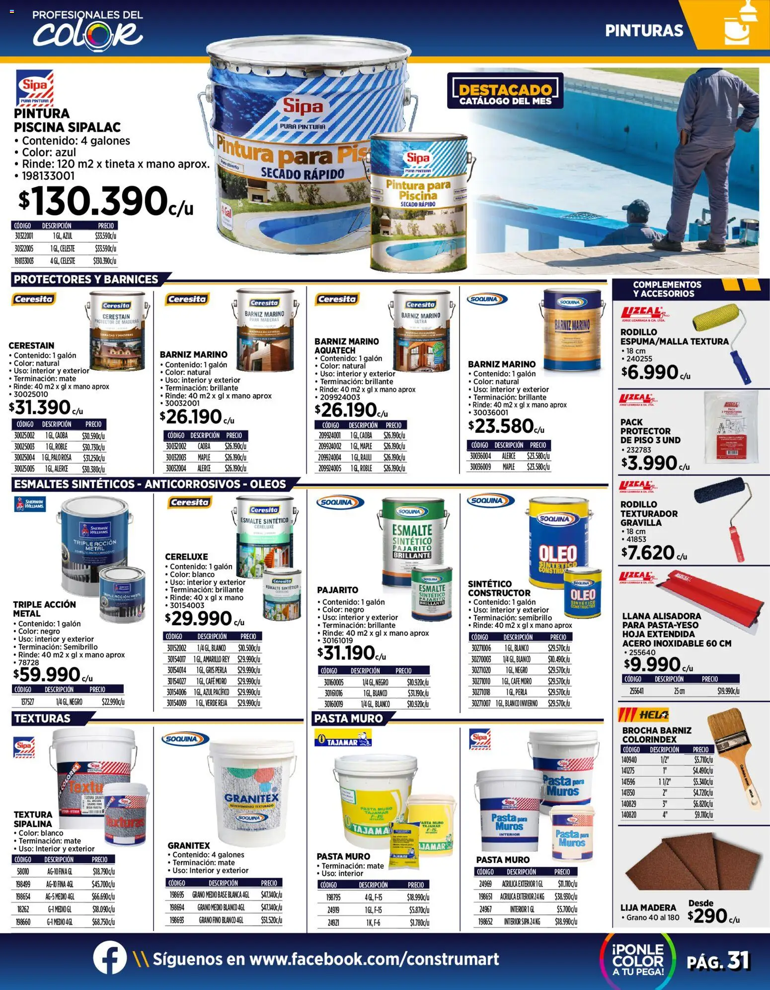 Construmart Ofertas │ válido desde el 01.12.2025 | Página: 31 | Productos: Mate, Pintura, Café, Base