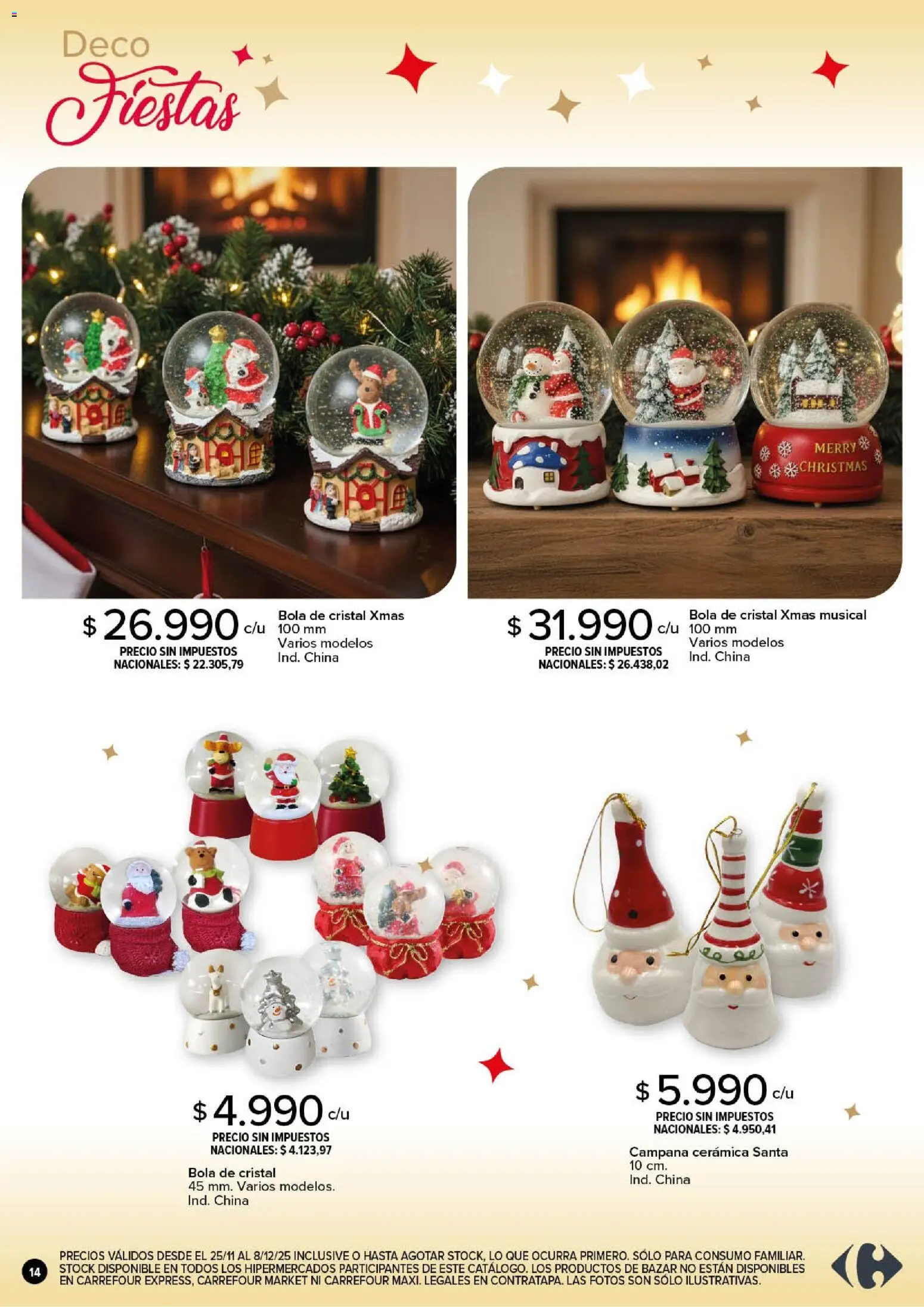 Carrefour - Deco Fiestas │ válido desde el 25.11.2025 | Página: 14 | Productos: Campana