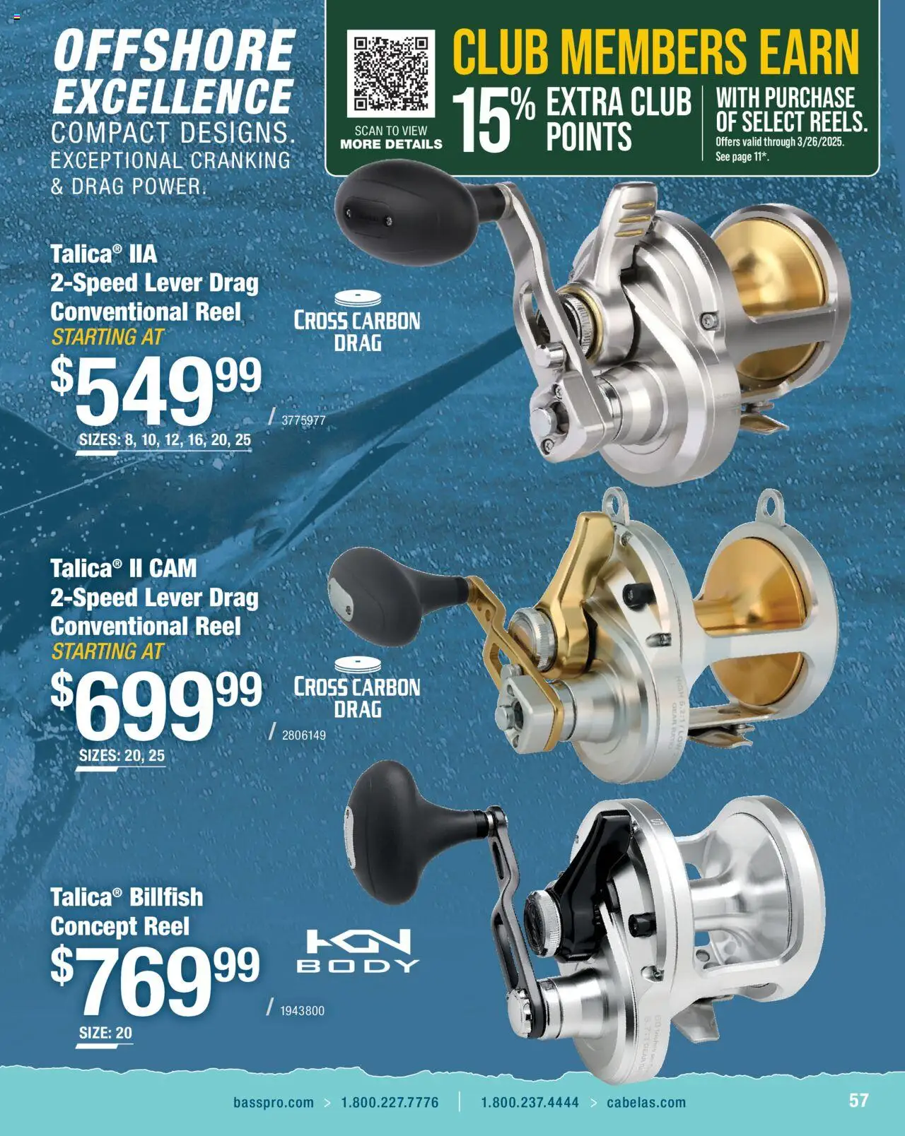 Cabela's Saltwater Specialist 25 - valid from 01.01.2025 | Page: 57