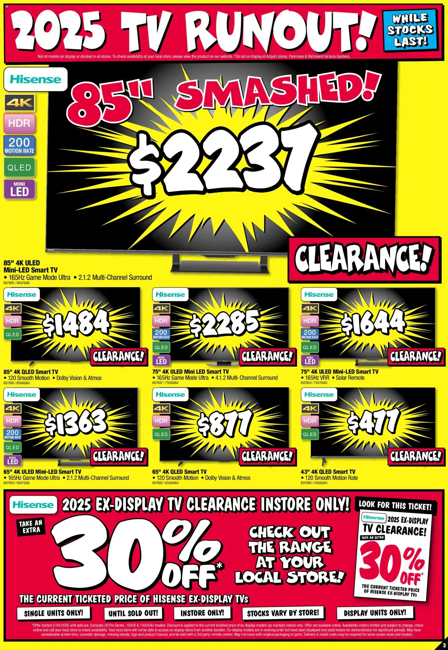 JB Hi-Fi catalogue - valid from 16.04.2026 | Page: 3 | Products: Tv, Game, Smart tv, Screen