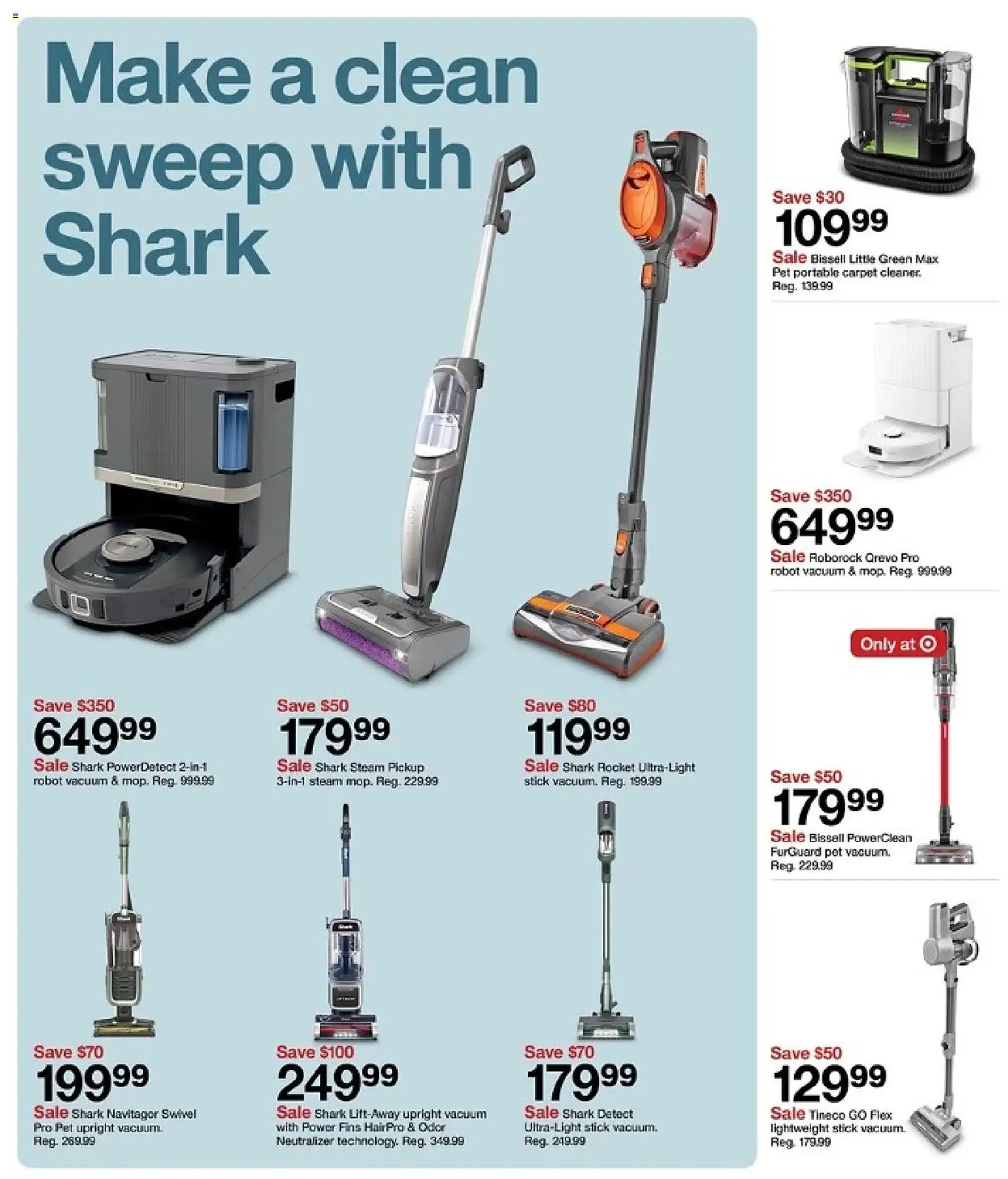 Target Weekly Ad - valid from 26.10.2025 | Page: 22 | Products: Robot, Vacuum, Swivel, Carpet
