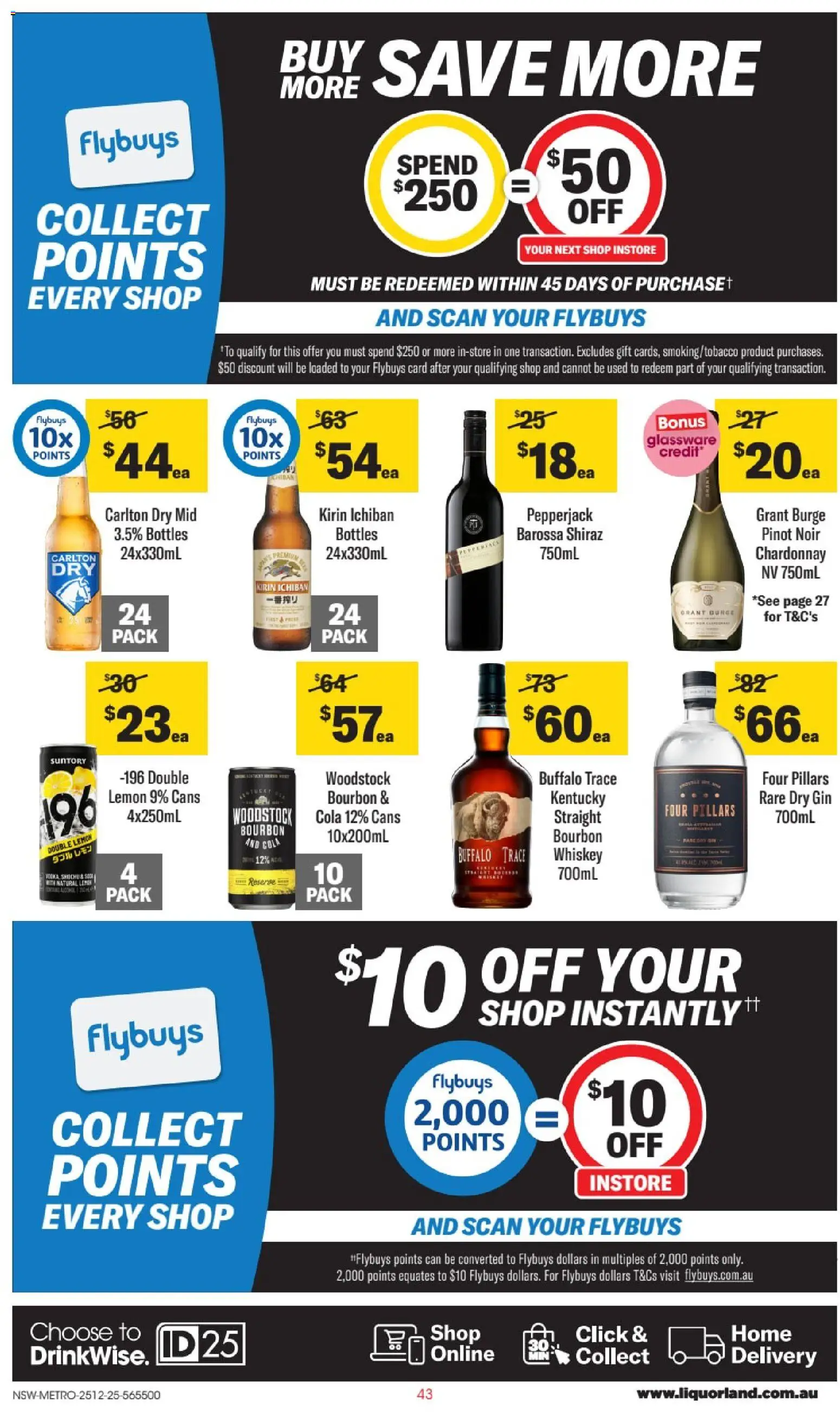 Liquorland catalogue - valid from 25.12.2025 | Page: 2 | Products: Glassware, Gin, Whiskey, Lemon
