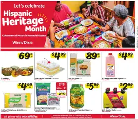 Preview of Winn Dixie weekly ads valid from 17.09.2025