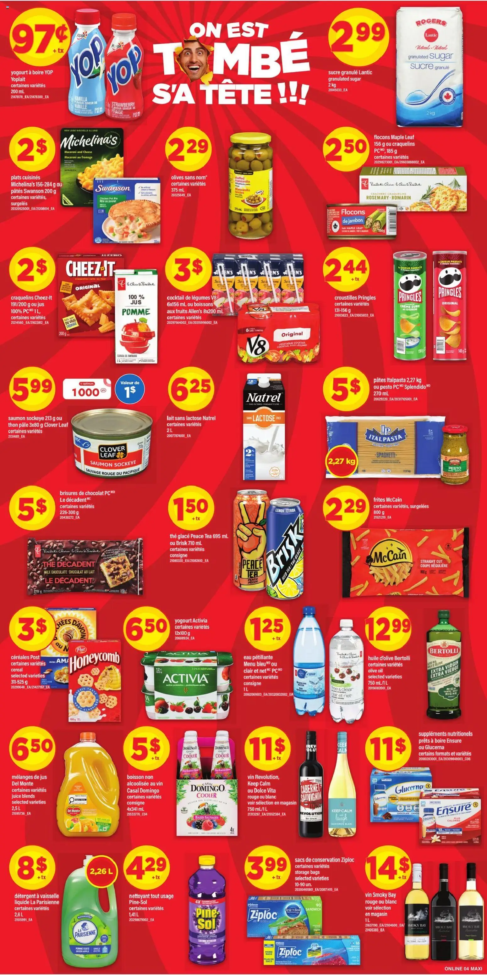 Maxi flyer valid from 30.04.2026 | Page: 8 | Products: Cheese, Chocolate, Juice, Chicken