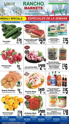 Preview of Rancho Markets weekly ads valid from 02.12.2025