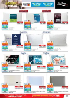 Vista previa Río Shop Deco catálogo válido desde el 17.03.2026 | Página: 29 | Productos: Almohada