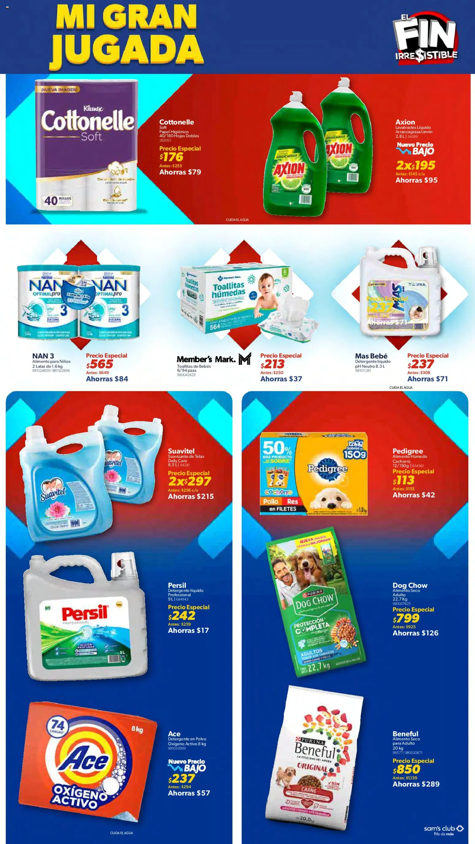 Nuevas ofertas de Sam's Club válidas en toda la República Mexicana desde el 13.11.2025. ¡Encuentra las mejores ofertas en Sam's Club Buen Fin ! | Página: 25 | Productos: Limón, Papel higiénico, Polvo, Sobre