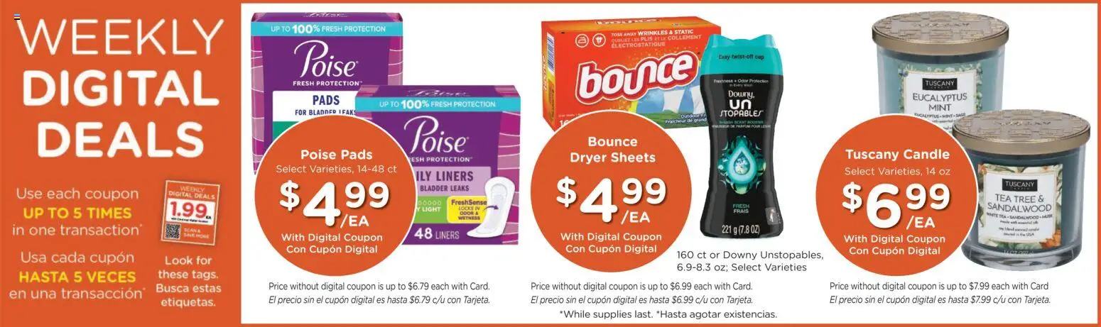Smith's Weekly Ad - NM - valid from 21.01.2026 | Page: 4 | Products: Tea, Pads, Cap, Dryer
