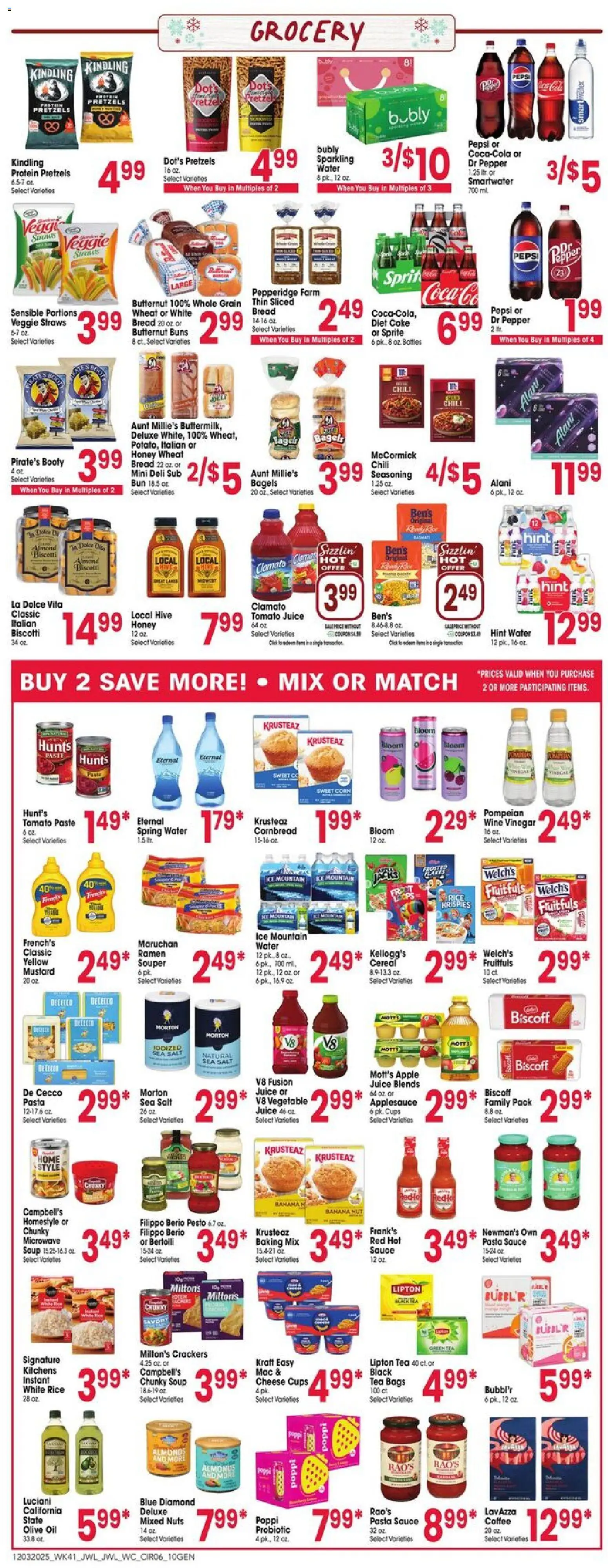Jewel Osco Weekly Ad - IN - valid from 03.12.2025 | Page: 6 | Products: Fusion, Microwave, Wine, Salt