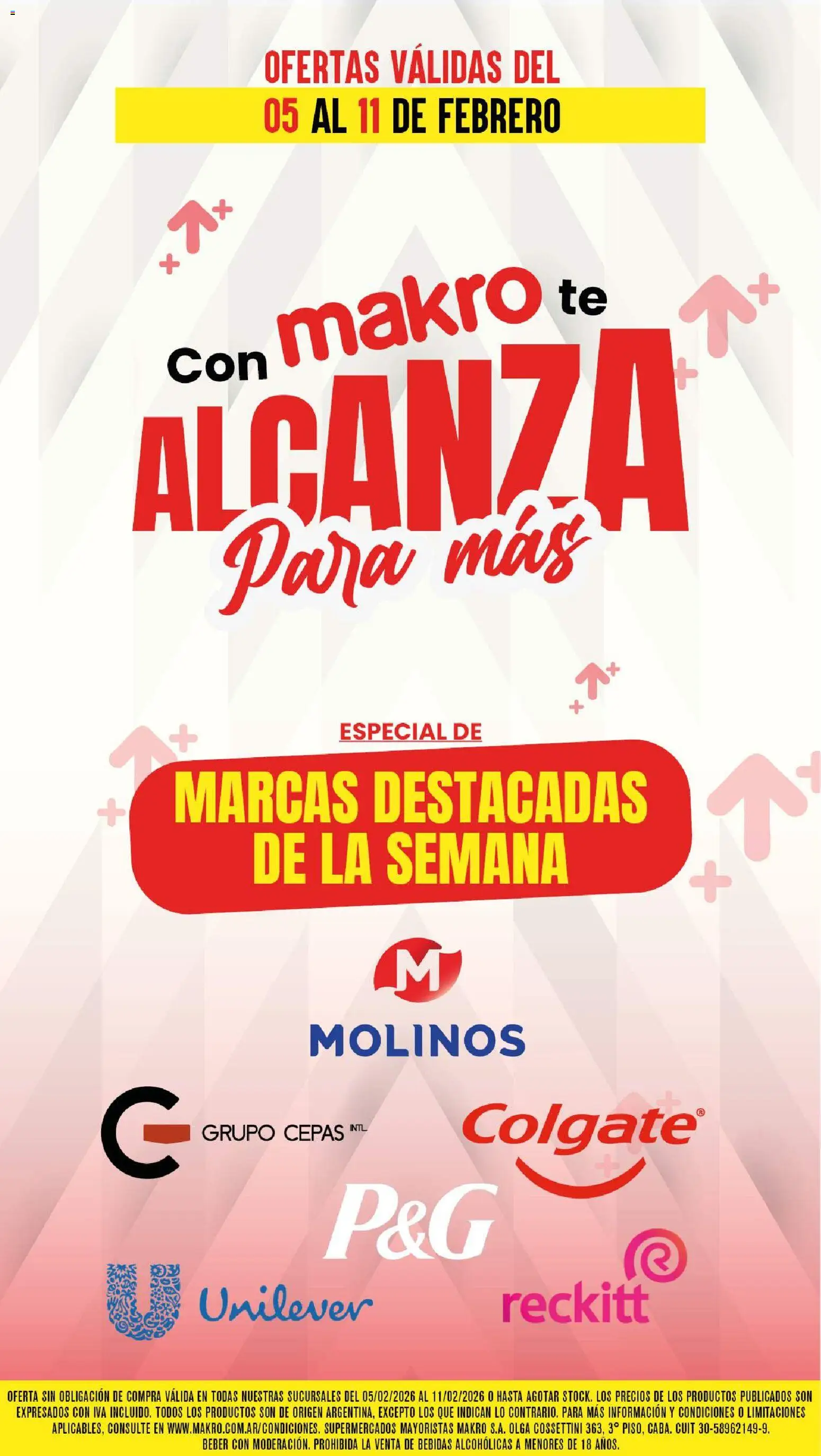 Makro ofertas Alcanza │ válido desde el 05.02.2026 | Página: 1