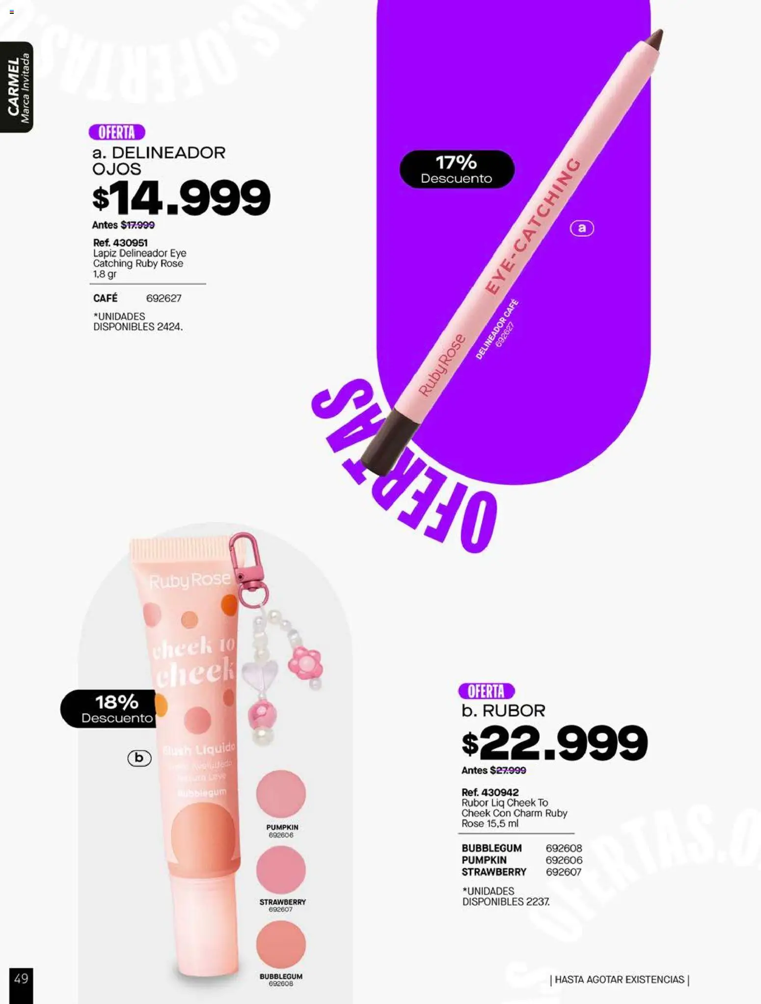 Pacifika revista - valida desde el 01.08.2026 | Página: 246 | Productos: Rubor, Delineador, Café