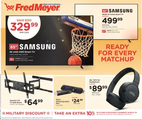 Preview of Fred Meyer weekly ads valid from 18.03.2026
