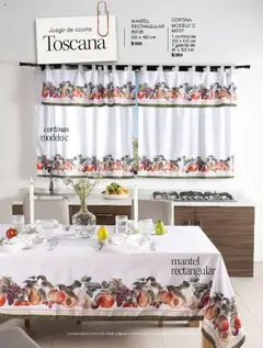 Vista previa de Vianney catálogo Primavera, nuevo folleto de la tienda, válido en México a partir del 07.03.2025 | Página: 255 | Productos: Mantel, Juego, Cocina, Cortinas