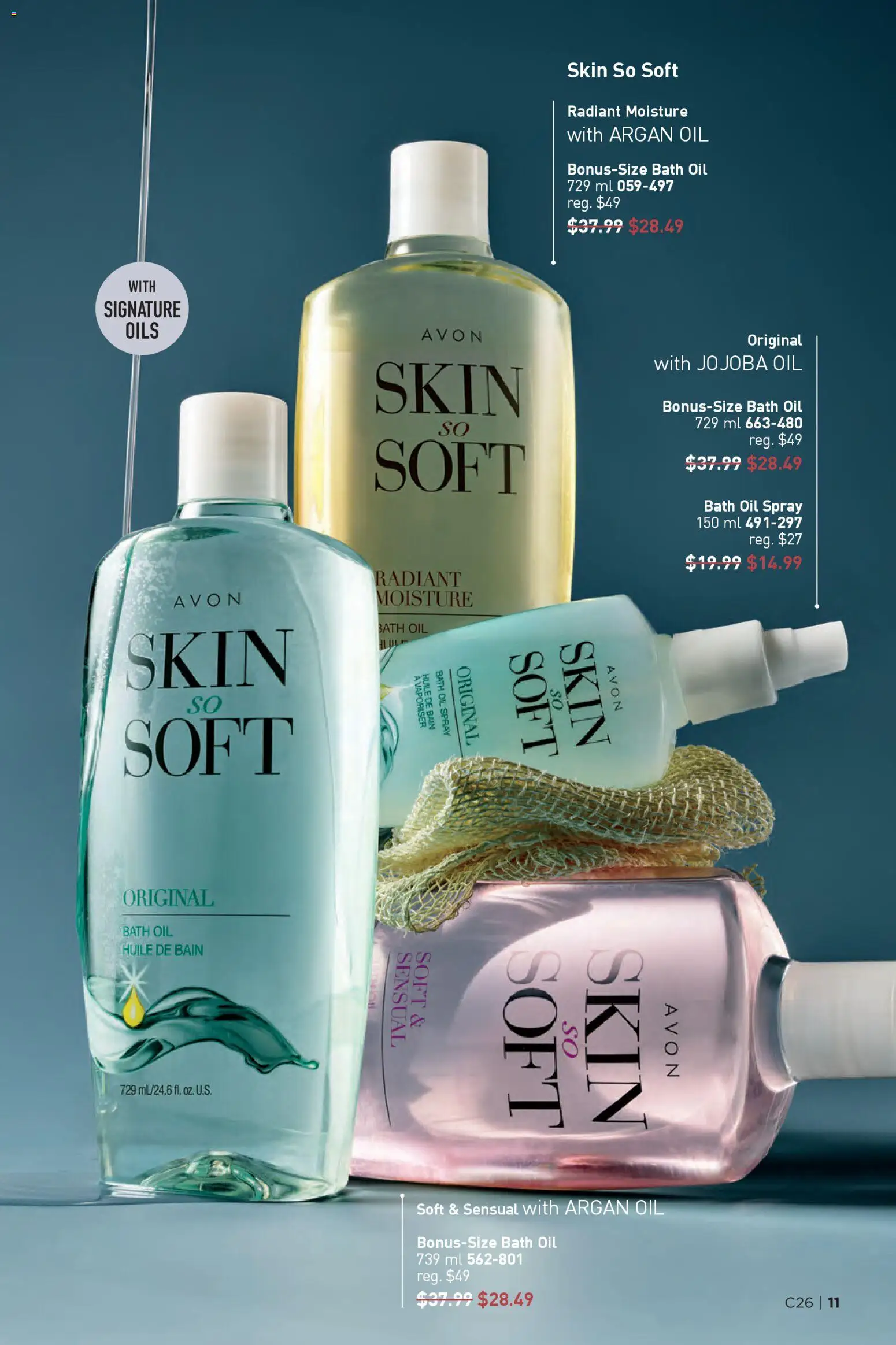 Avon flyer valid from 18.12.2025 | Page: 11 | Products: Bath, Oil