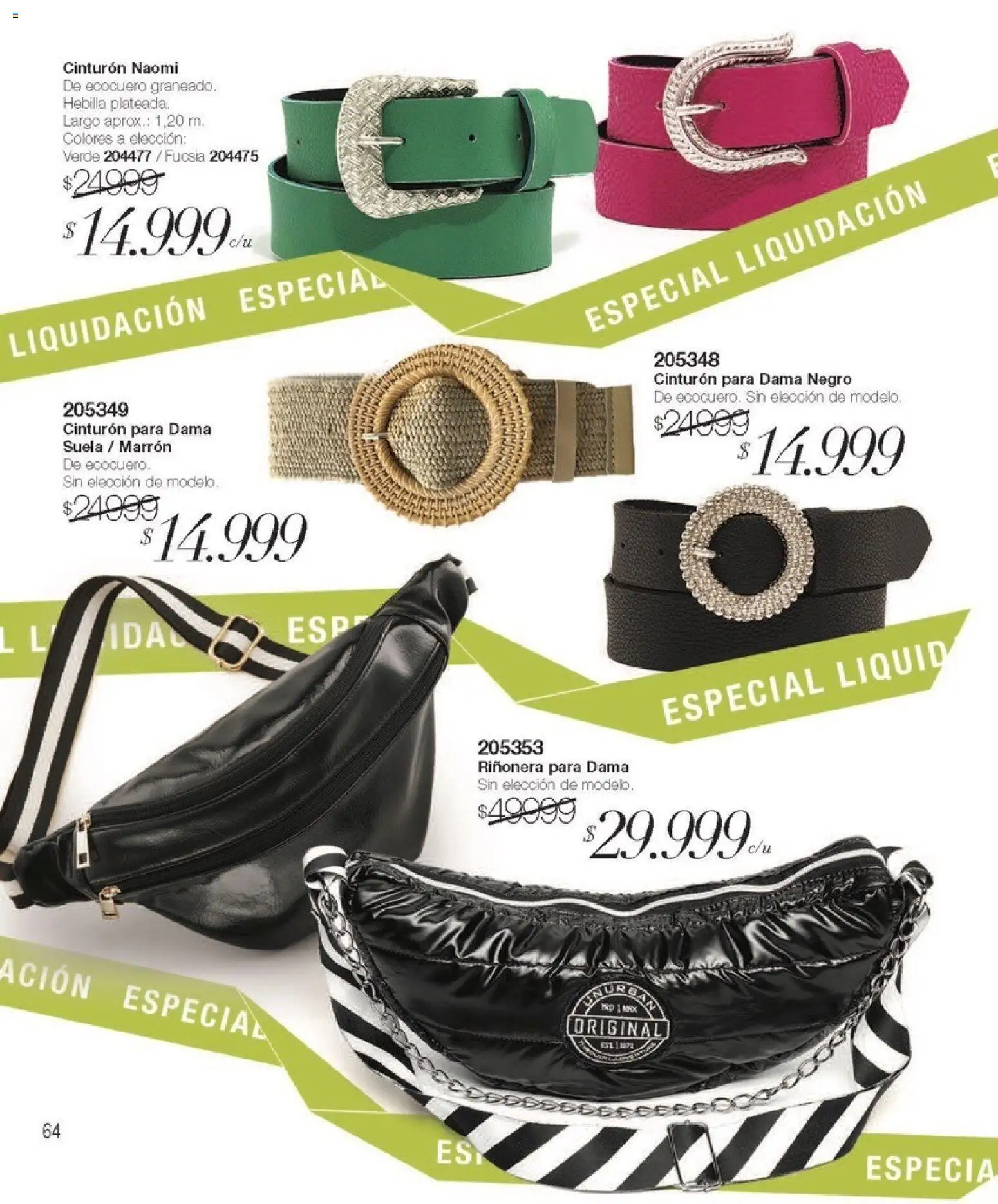 Violetta - Violetta Cosméticos │ válido desde el 30.03.2026 | Página: 64 | Productos: Riñonera, Hebilla, Cinturón