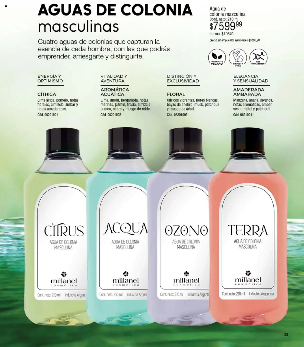 Millanel catálogo │ válido desde el 15.09.2025 | Página: 53 | Productos: Lima, Agua