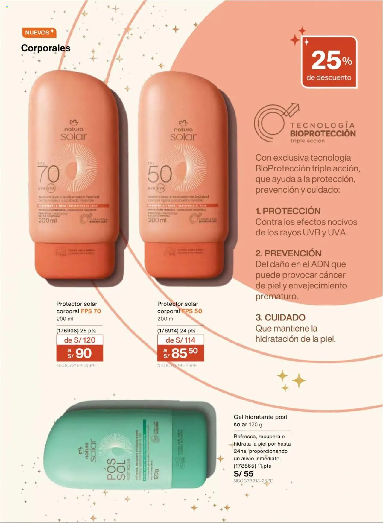 Catálogo Natura válido desde 03.10.2025 | Página: 162 | Productos: Protector solar