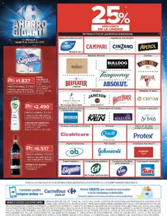 Carrefour ofertas │ válido desde el 05.08.2025 | Página: 8 | Productos: Botella, Whiskey, Hilo dental, Crema