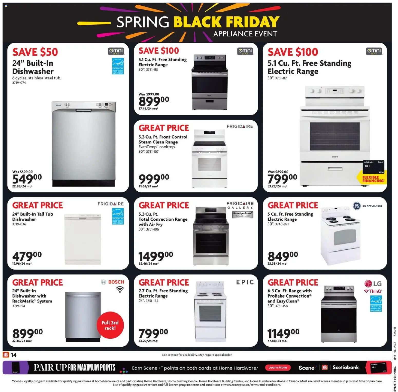 Home Hardware flyer valid from 12.03.2026 | Page: 15 | Products: Dishwasher