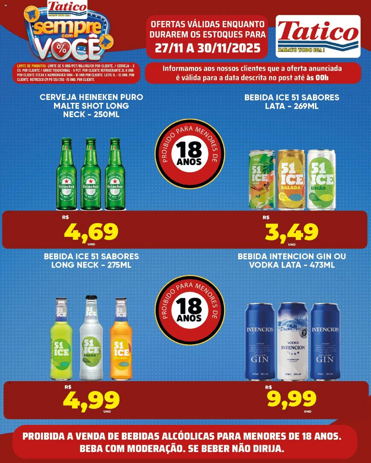 Tatico Folheto - válido de 01.12.2025 | Página: 33 | Produtos: Refresco, Cerveja Heineken, Gin, Heineken