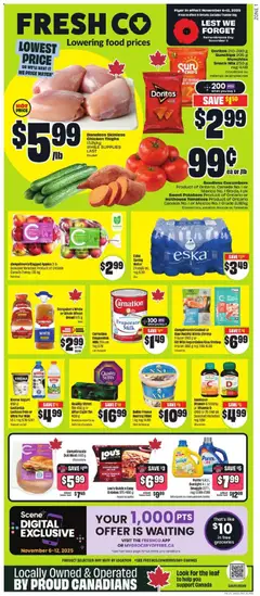 Preview of FreshCo weekly flyer / circulaire from shop FreshCo valid from 06.11.2025