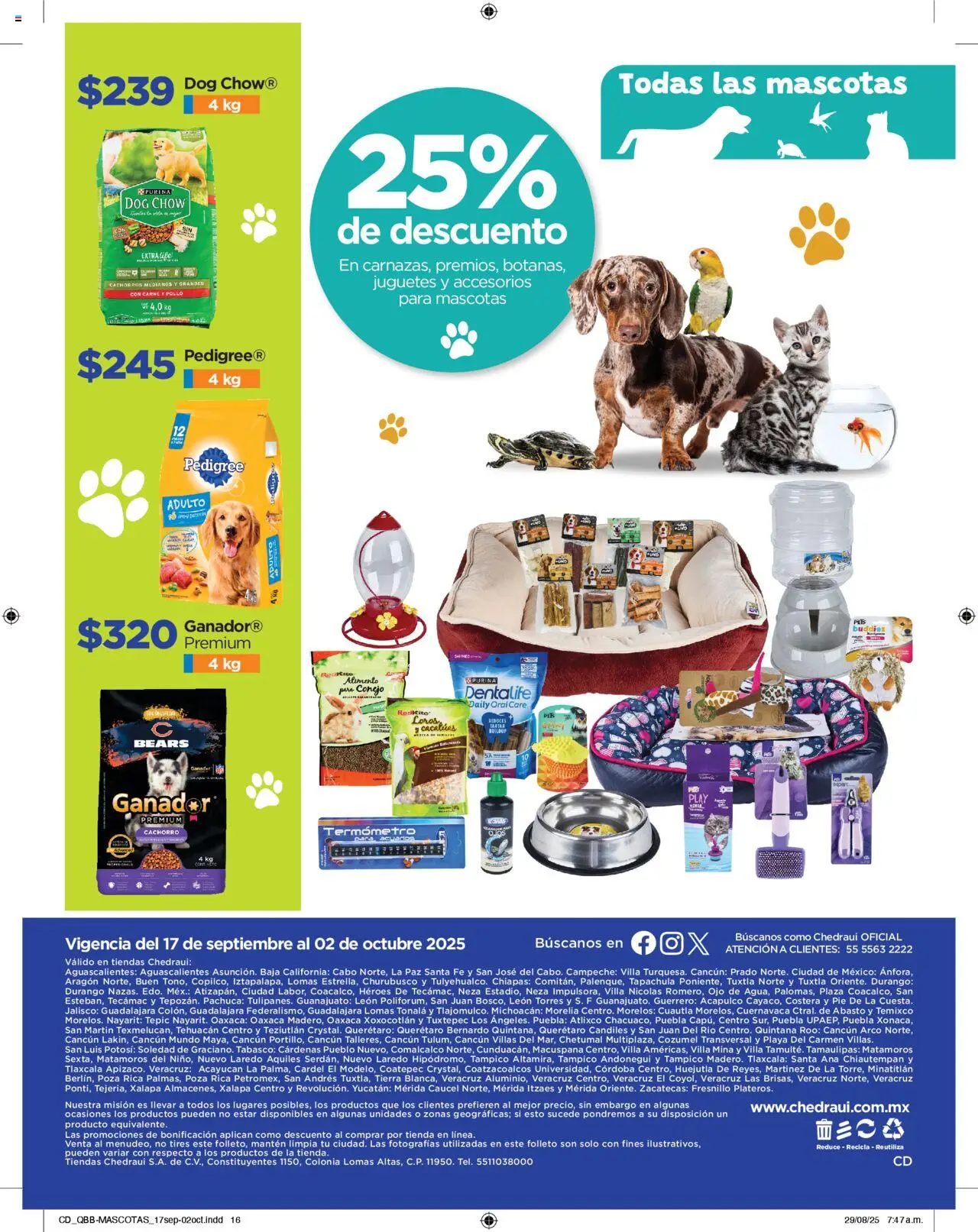 Nuevas ofertas de Chedraui válidas en toda la República Mexicana desde el 17.09.2025. ¡Encuentra las mejores ofertas en Chedraui - Folleto! | Página: 16 | Productos: Pollo, Termómetro