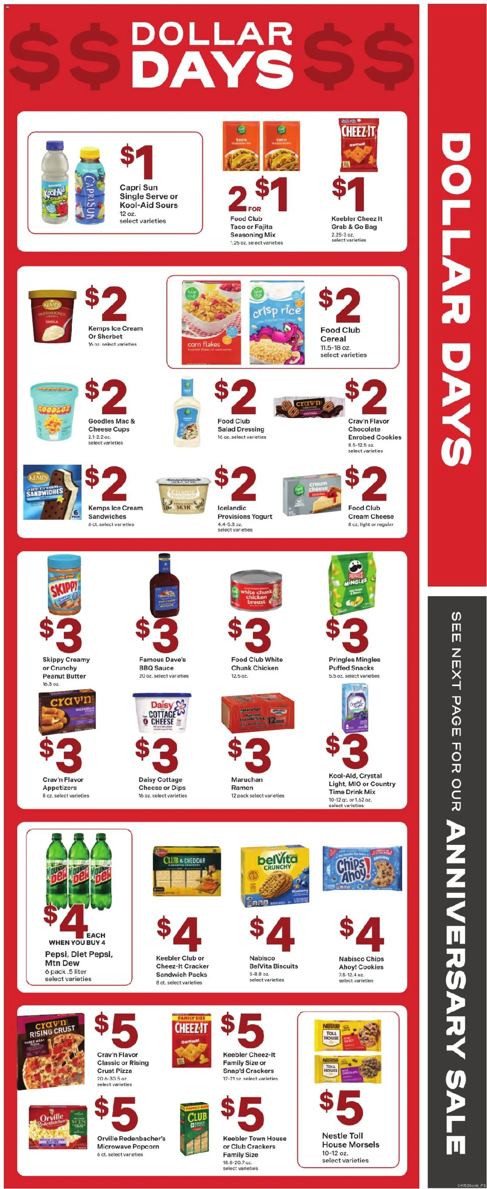 Coborn's Weekly Ad - valid from 15.04.2026 | Page: 3 | Products: Corn, Chocolate, Cream, Cookies
