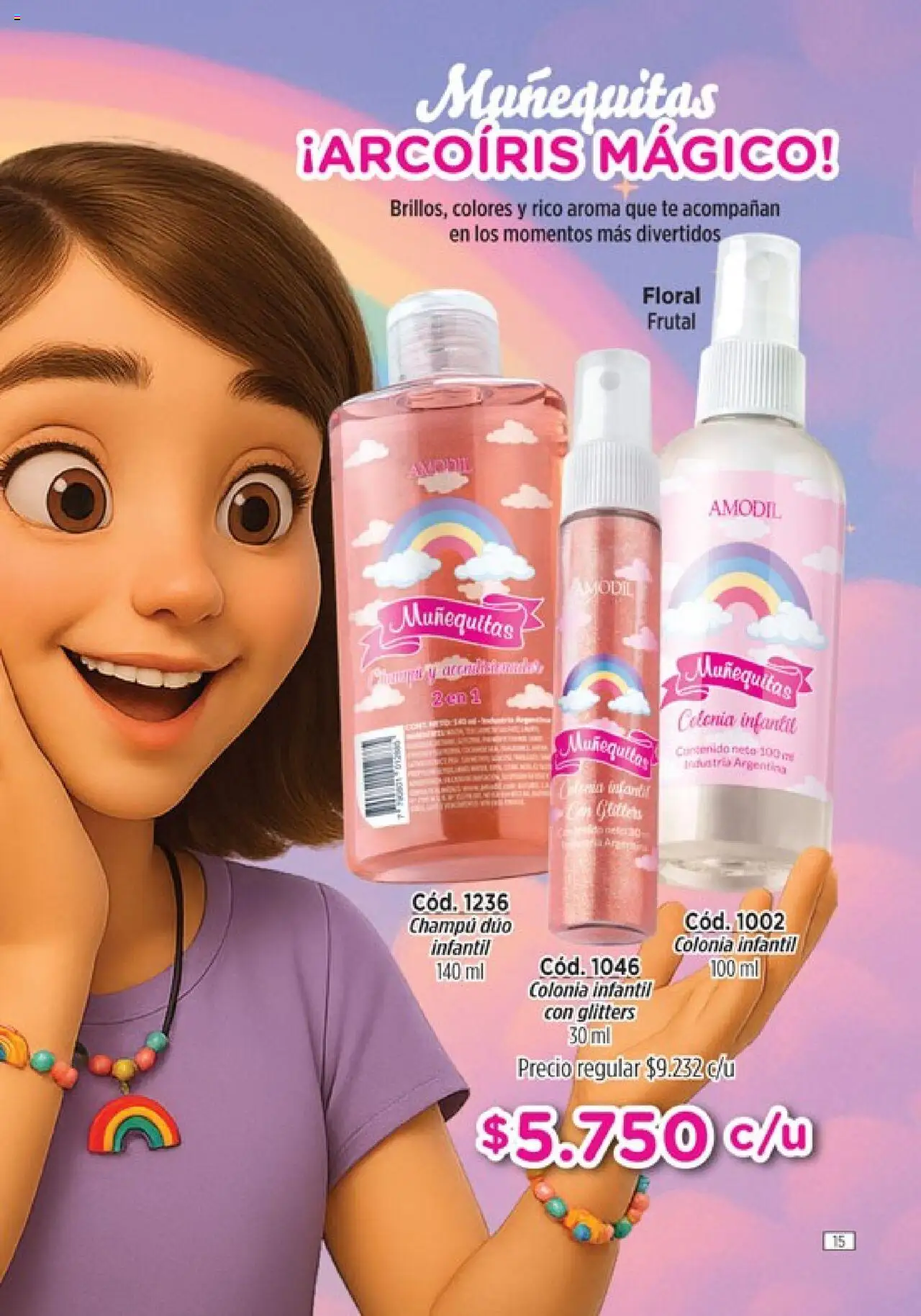 Catálogo Amodil Campaña 11 │ válido desde el 13.06.2025 | Página: 15 | Productos: Champú, Té