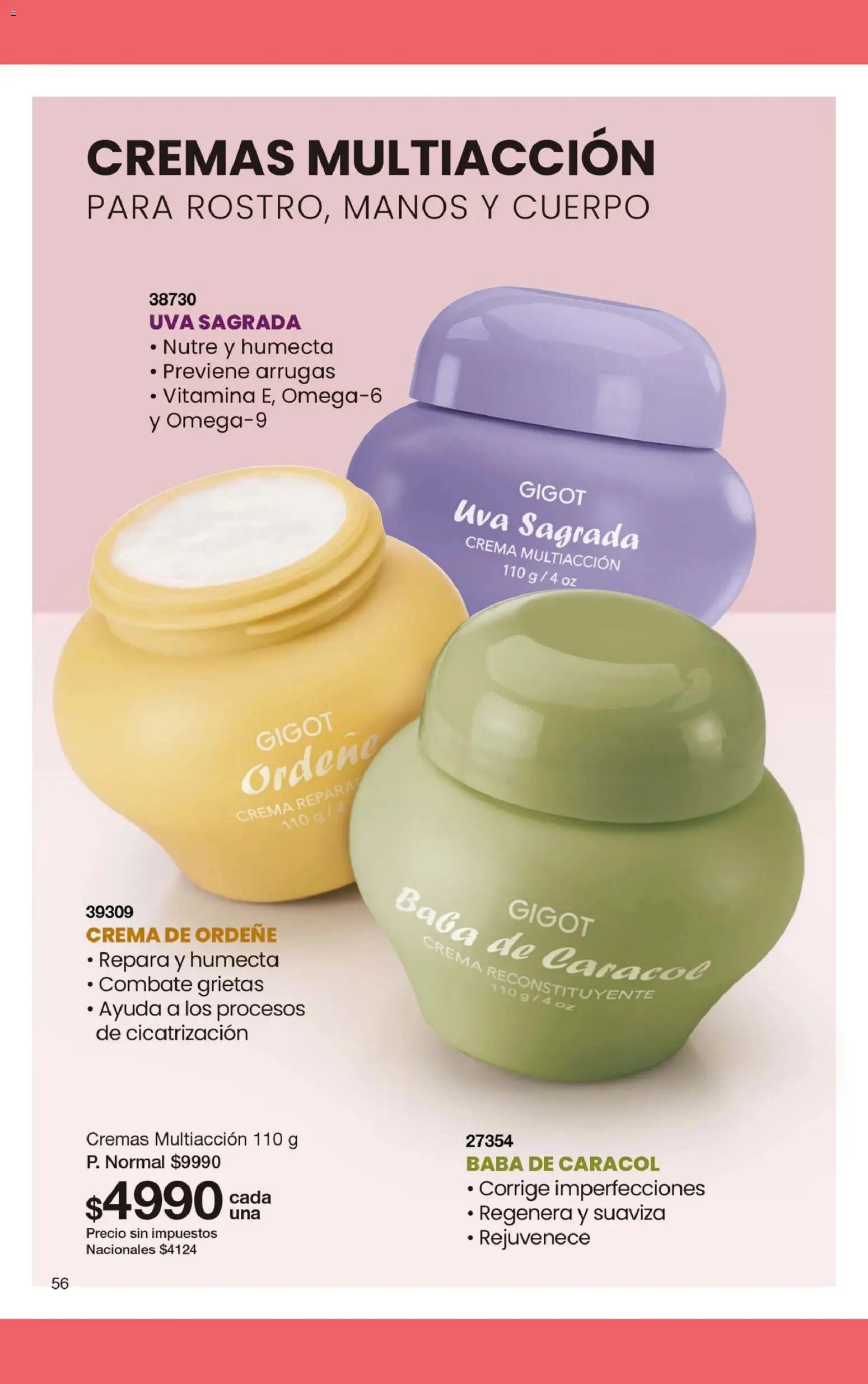 Gigot - CAMPAÑA 05 │ válido desde el 28.02.2026 | Página: 68 | Productos: Uva, Crema