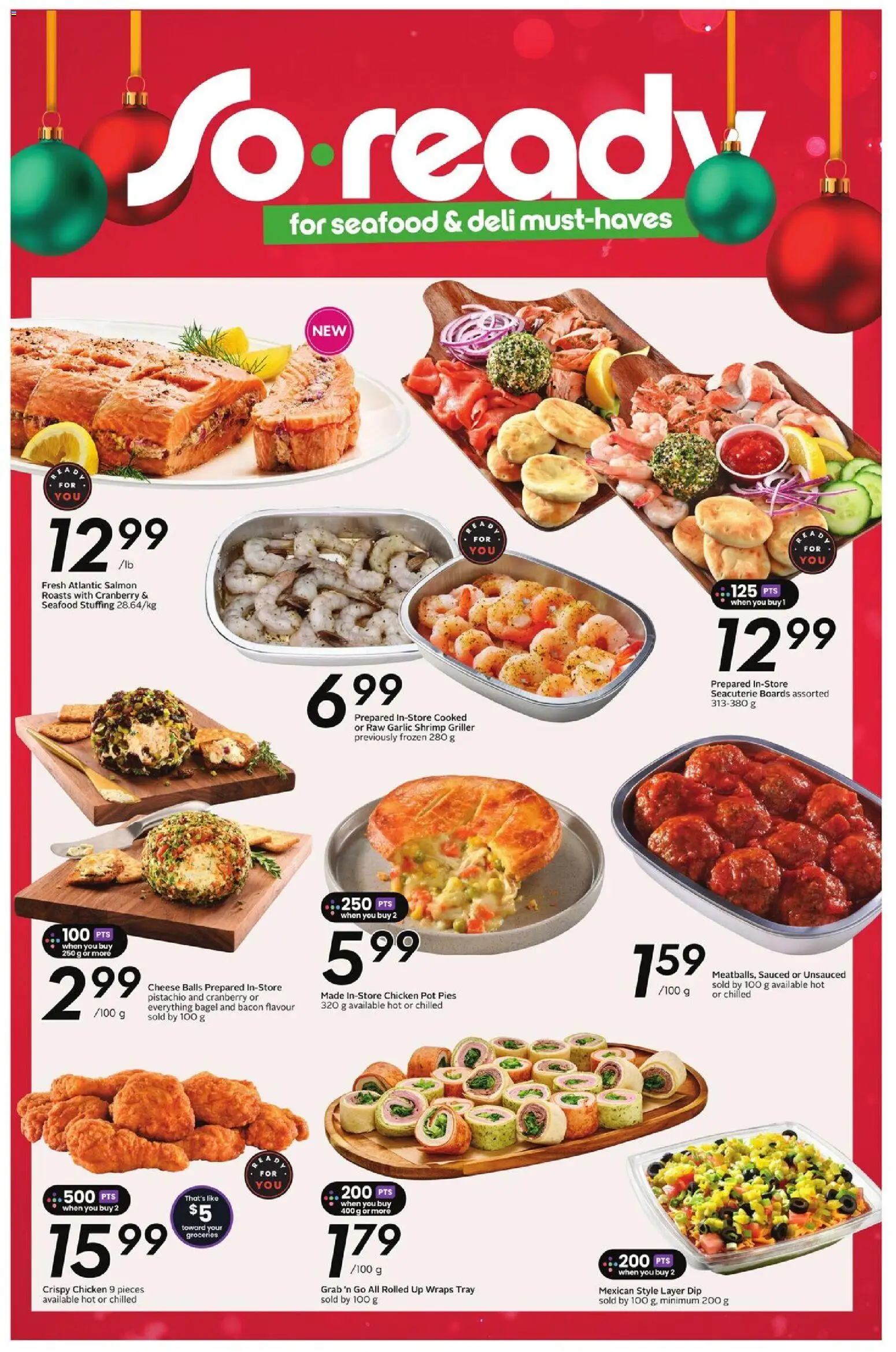 Sobeys flyer valid from 11.12.2025 | Page: 20 | Products: Cheese, Chicken