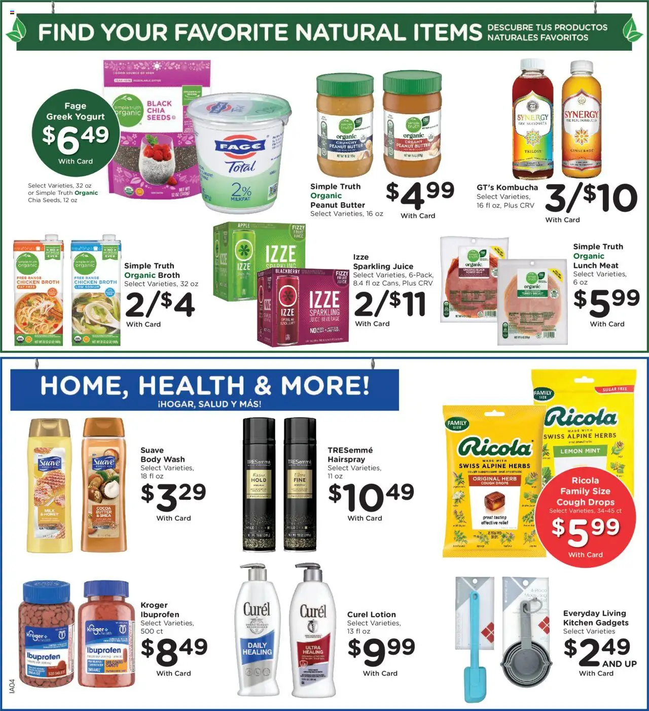 Ralphs Weekly Ad - valid from 15.10.2025 | Page: 10 | Products: Butter, Yogurt, Sugar, Iron
