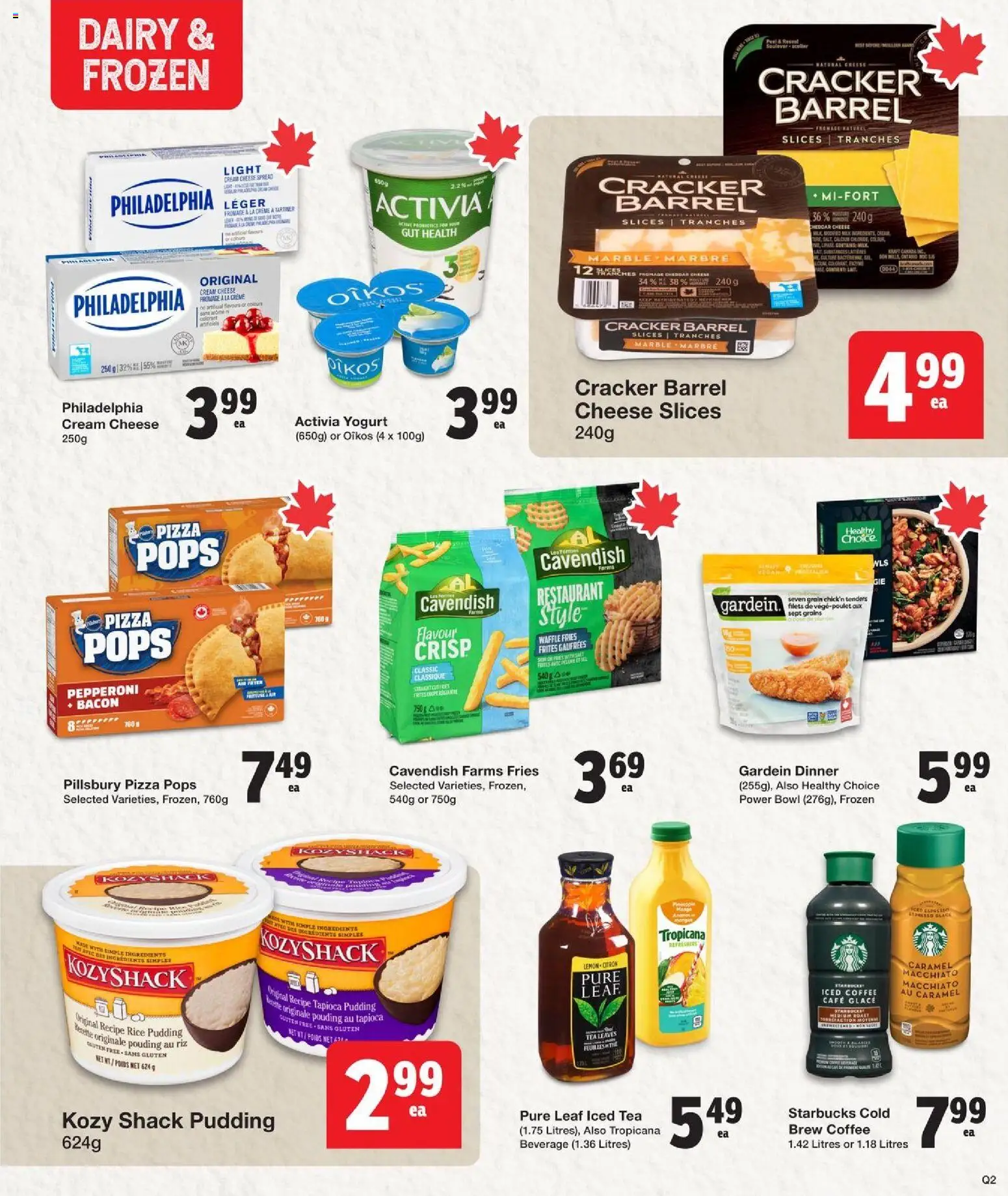 Quality Foods flyer valid from 16.10.2025 | Page: 8 | Products: Tea, Fryer, Milk, Cheese