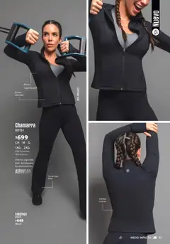 Vista previa de Ilusión catálogo Primavera, nuevo folleto de la tienda, válido en México a partir del 01.04.2026 | Página: 21 | Productos: Leggings, Chamarra