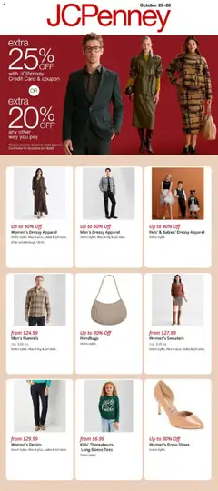 Preview of JCPenney weekly ads valid from 20.10.2025