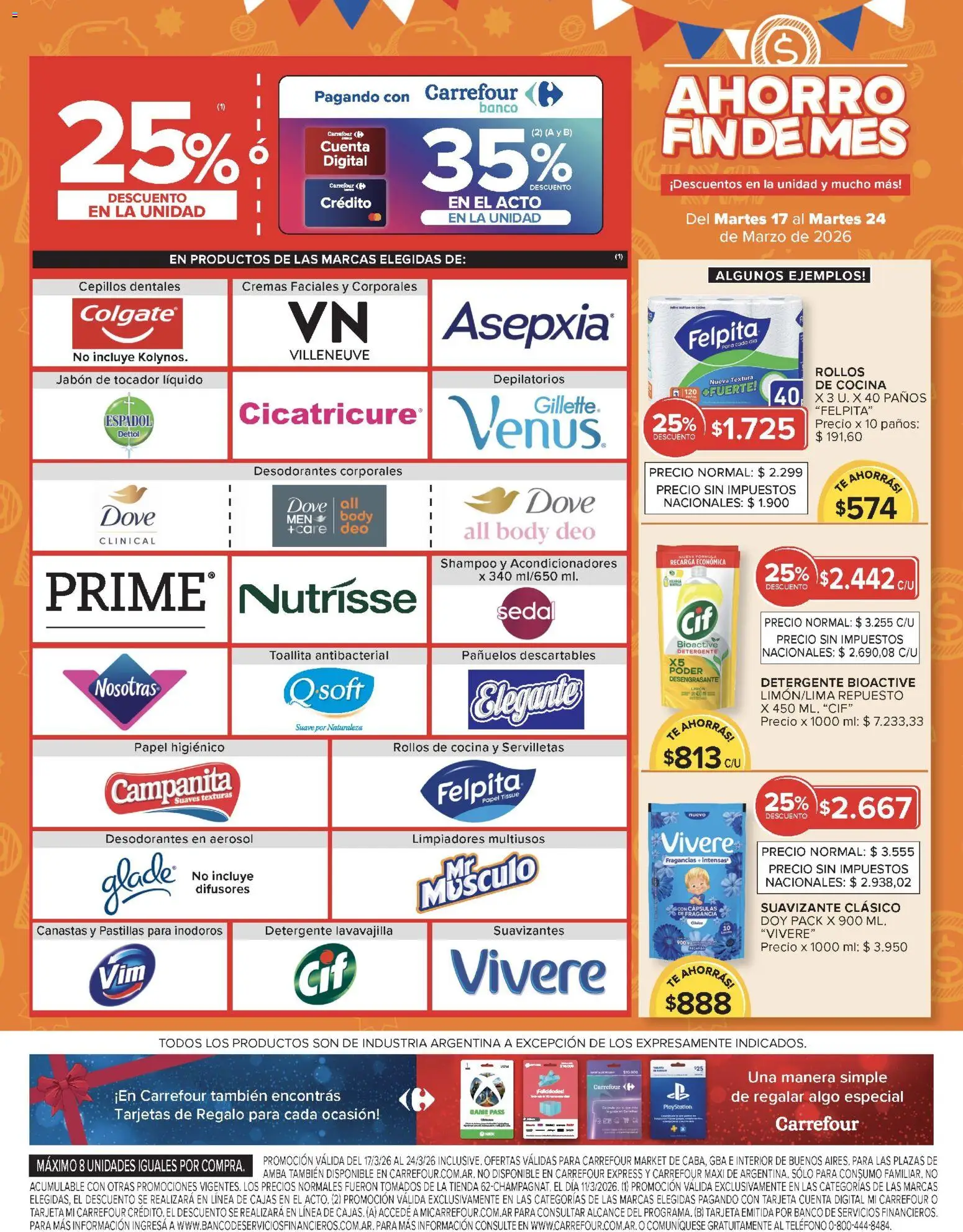 Carrefour Market catálogo │ válido desde el 17.03.2026 | Página: 11 | Productos: Banco, Fragancia, Té, Suavizante