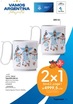 Vista previa Tupperware Folleto válido desde el 24.11.2025 | Página: 60 | Productos: Taza